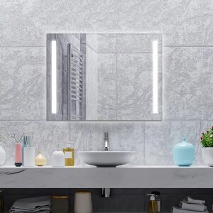 Latitude Run Sudley Lighted Wall Mounted Mirror 3.5 H x 80.0 W x 60.0 D cm