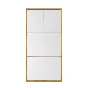 Gallery Direct Wingham Mirror Gold 750X25x1500mm 75.0 H x 150.0 W x 2.5 D cm