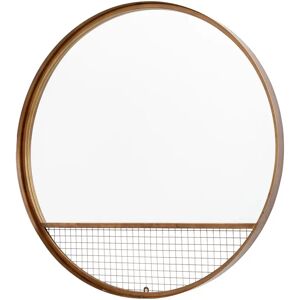 Gallery Direct Northaw Mirror Bronze 840X50x840mm 80.0 H x 80.0 W x 2.0 D cm