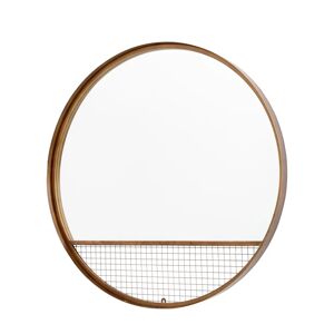 Gallery Direct Northaw Mirror Bronze 840X50x840mm 80.0 H x 80.0 W x 2.0 D cm