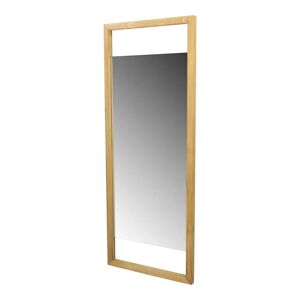 17 Stories Misner Accent Mirror brown 40.0 H x 100.0 W x 2.5 D cm