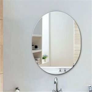 Enki - Horizon Frameless Mirror Polished Edge Oval 400x600mm