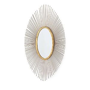 Regina Andrew Design Sedona Oval Mirror  - Gold