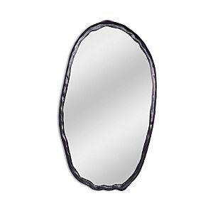 Moe'S Home Collection Foundry Oval Mirror  - Black