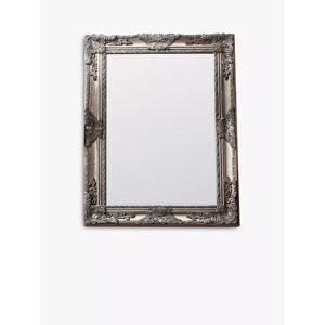 Gallery Direct Hampshire Rectangular Decorative Frame Wall Mirror, 114 x 83cm - Silver - Unisex