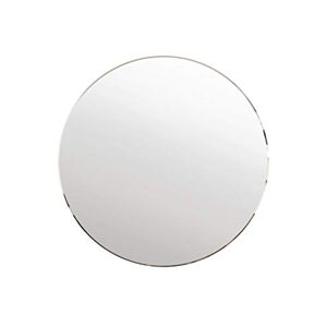 MirrorOutlet All Glass Bevelled Classic Design Round Mirror 80 x 80CM 2ft8 x 2ft8