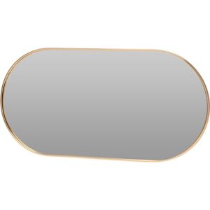 Koopman International Extra Flat Golden Oval Mirror