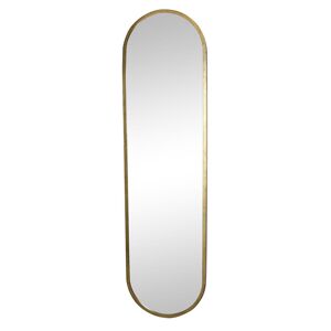 Melody Maison Large Gold Oval Mirror 42cm X 156cm