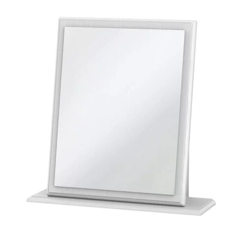 August Grove Asphodèle Accent Mirror August Grove Finish: White