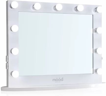 17 Stories Amauriah Makeup / Shaving Mirror 17 Stories  - Size: 81cm H x 137cm W x 46cm D