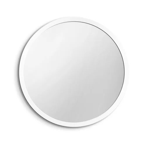 Fjørde & Co Williford Bold Accent Mirror Fjørde & Co Size: 75cm H x 75cm W, Finish: White  - Size: 45cm H x 45cm W