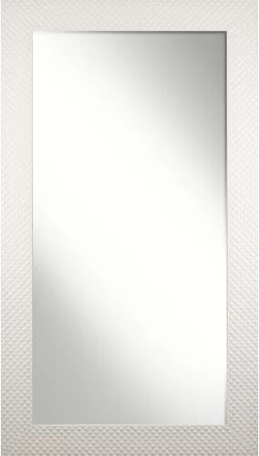 House of Hampton Julia Accent Mirror House of Hampton Size: 113 cm H x 63 cm W, Finish: White  - Size: