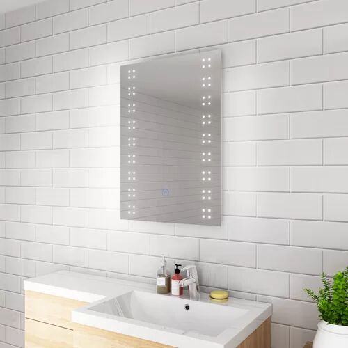 Ivy Bronx Armas Fog Free Bathroom Mirror Ivy Bronx  - Size: 60 x 60cm