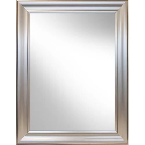 Marlow Home Co. Higgenbotham Accent Mirror Marlow Home Co. Size: 84 cm H x 64 cm W, Finish: Champagne  - Size: 83 cm H x 63 cm W