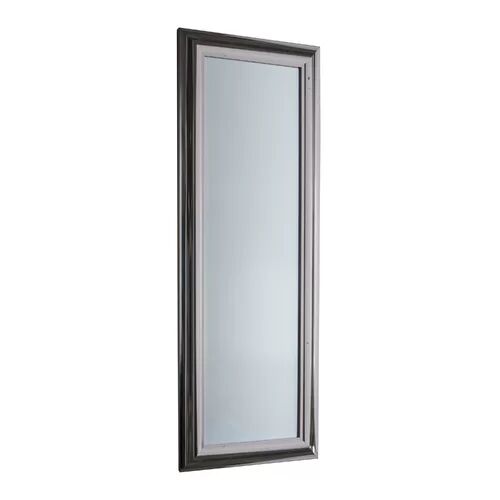 Marlow Home Co. Yesenia Full Length Mirror Marlow Home Co. Size: 132 cm H x 48 cm W, Finish: Silver  - Size: 41 cm H x 63.5 cm W