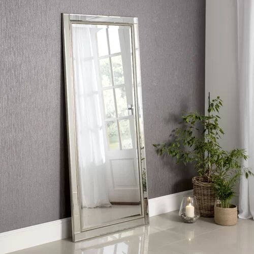 Canora Grey Barber Accent Mirror Canora Grey Size: 137cm H x 46cm W, Finish: Gold  - Size: 117cm H x 91cm W