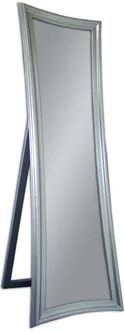 Latitude Run Cheval Mirror Latitude Run Finish: Silver  - Size: 74cm H x 130cm W x 37cm D