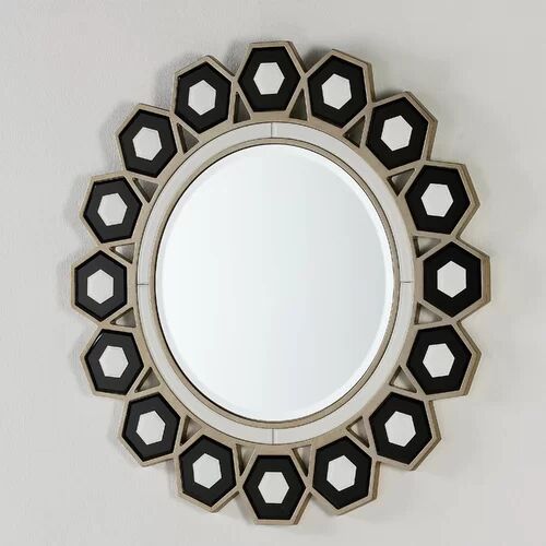 Bloomsbury Market Twinspur Accent Mirror Bloomsbury Market  - Size: 26cm H X 21cm W X 21cm D