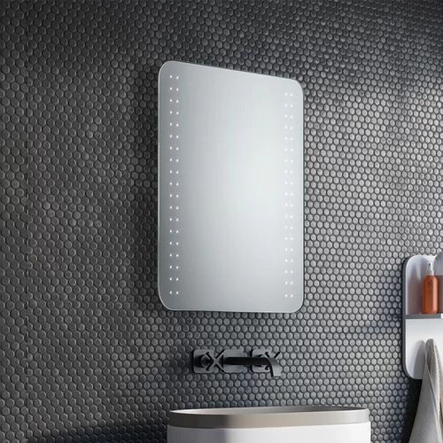 Ivy Bronx Grace LED Illuminated Bathroom Mirror Ivy Bronx Size: 63cm H x 53cm W x 3.2cm D  - Size: 63cm H x 53cm W x 3.2.cm D