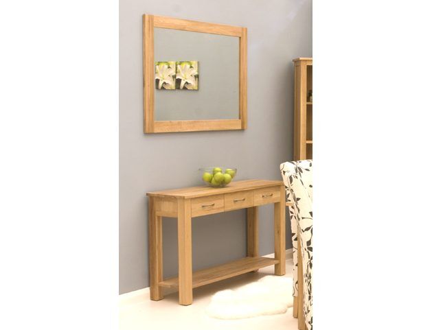 North Bay Oak Wall Mirror