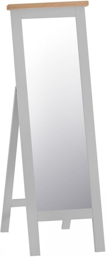 Woodbridge Grey Painted Cheval Mirror