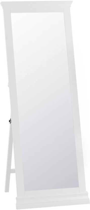 Kirkstone White Cheval Mirror   Fully Assembled