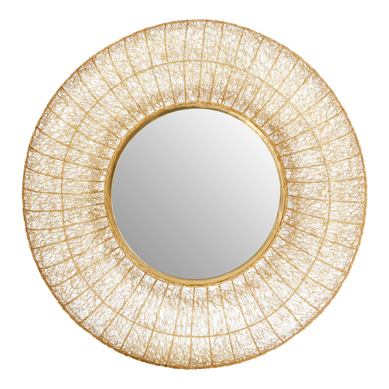 Sidari Wall Mirror   Gold