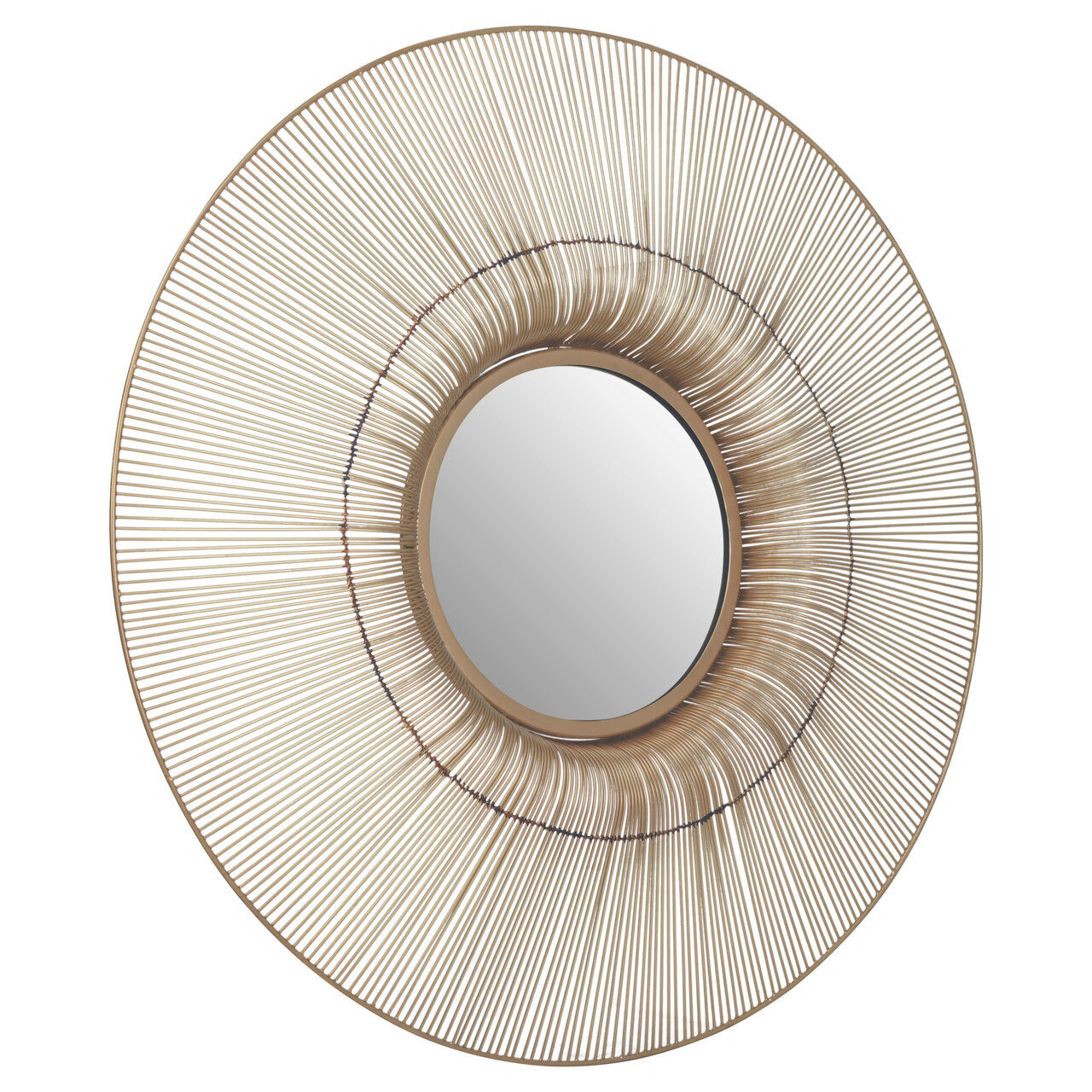 Sidari Wall Mirror   Gold