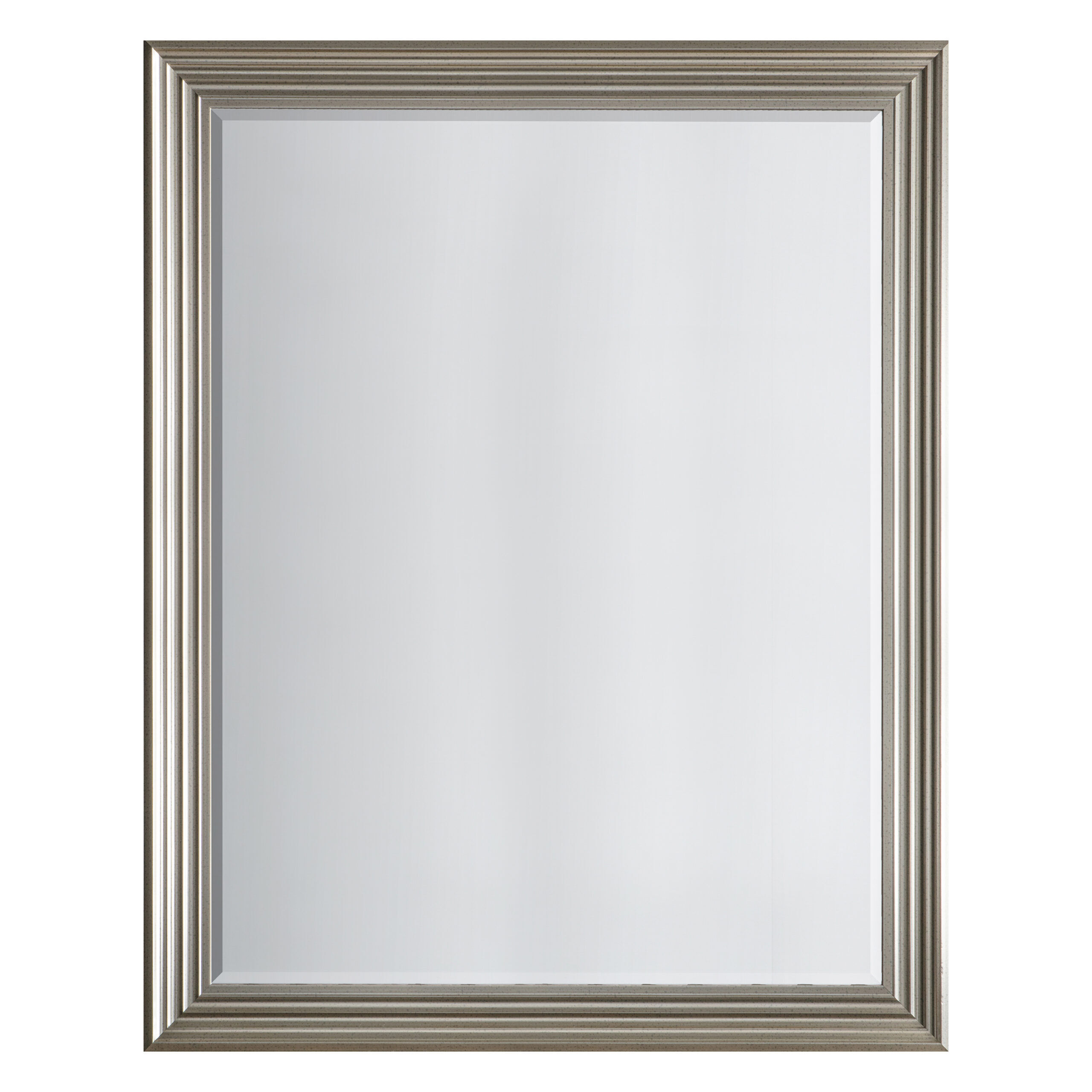 Photos - Wall Mirror Reflections Mirror Brushed Steel