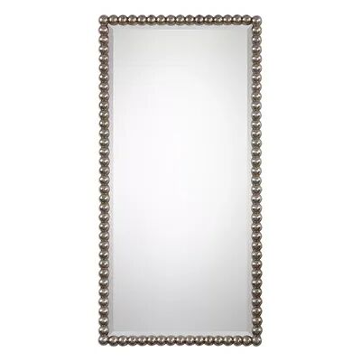 Uttermost Serna Antique Finish Wall Mirror, Silver
