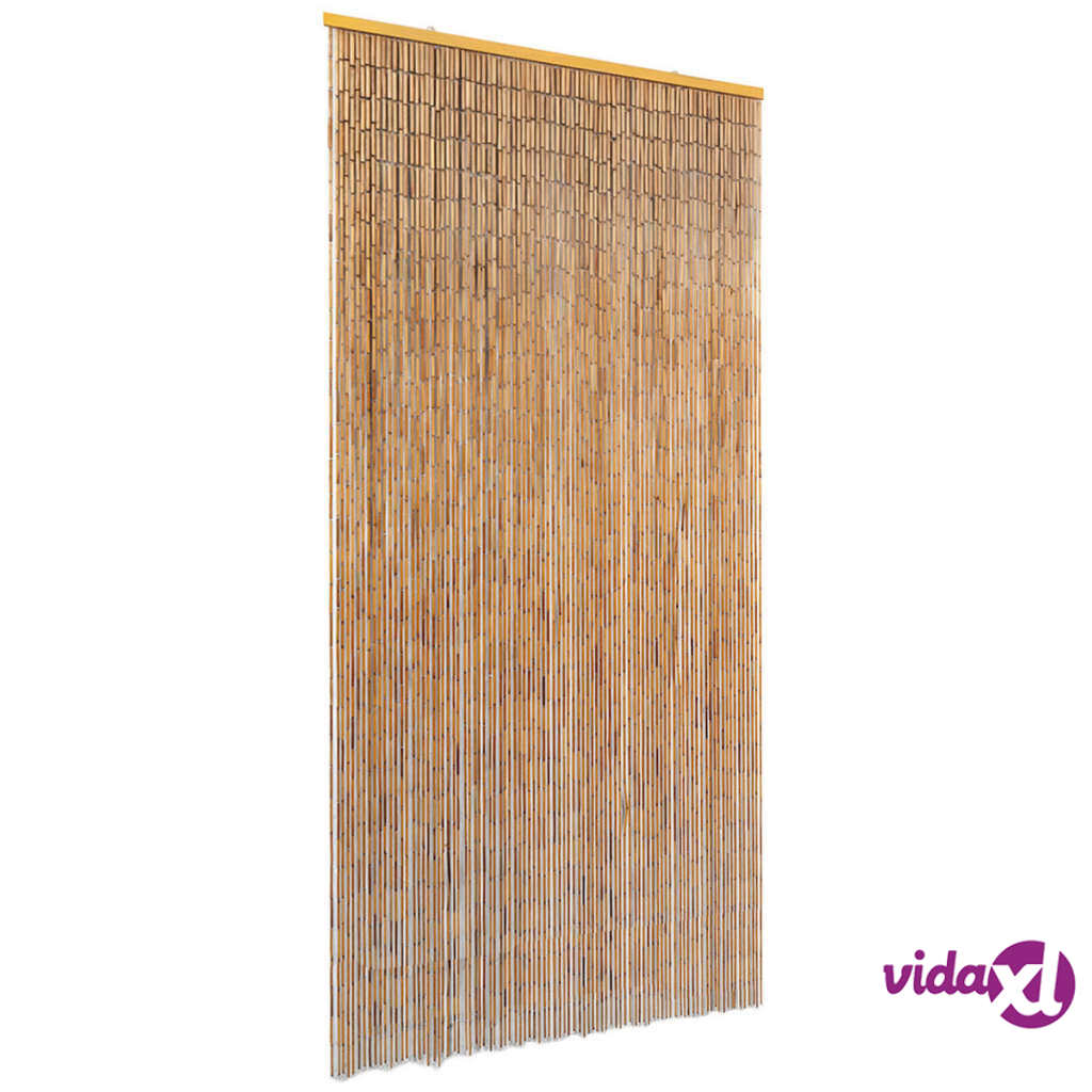 vidaXL Insect Door Curtain Bamboo 90x220 cm