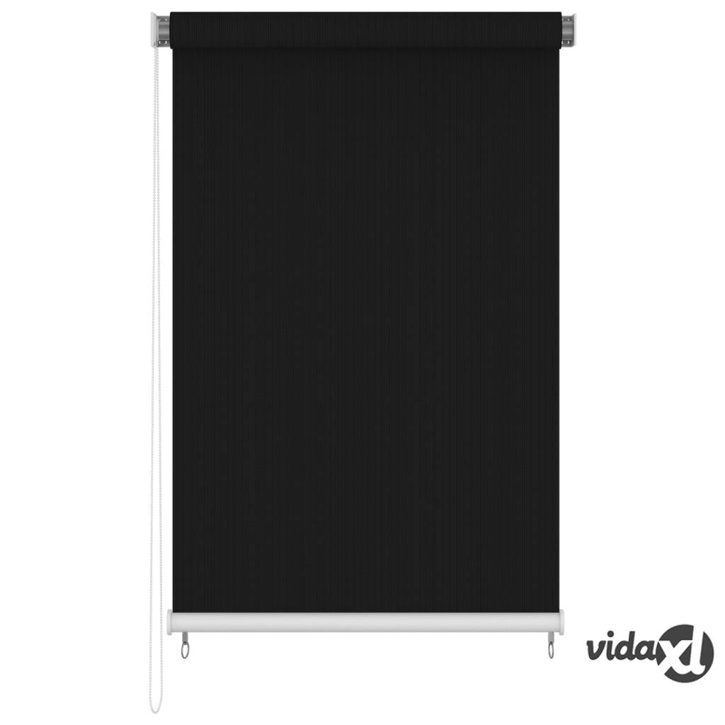 vidaXL Outdoor Roller Blind 140x230 cm Black