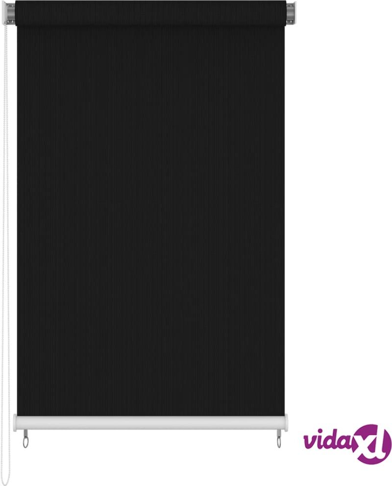 vidaXL Outdoor Roller Blind 160x230 cm Black