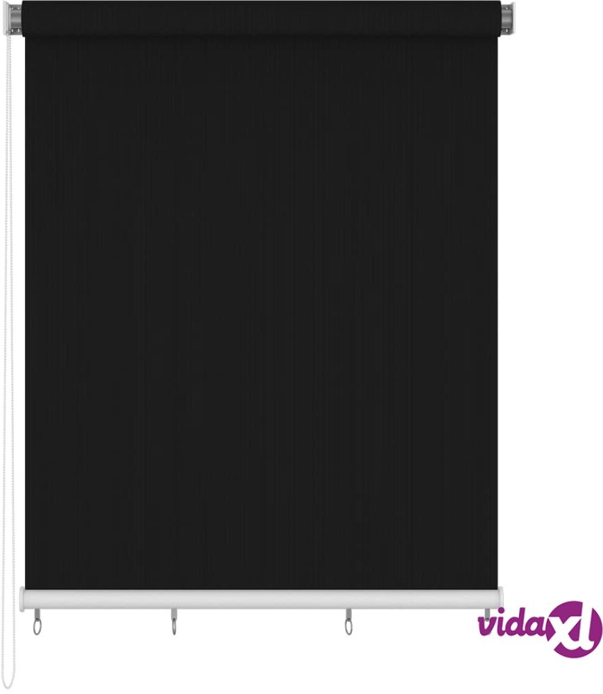 vidaXL Outdoor Roller Blind 200x230 cm Black