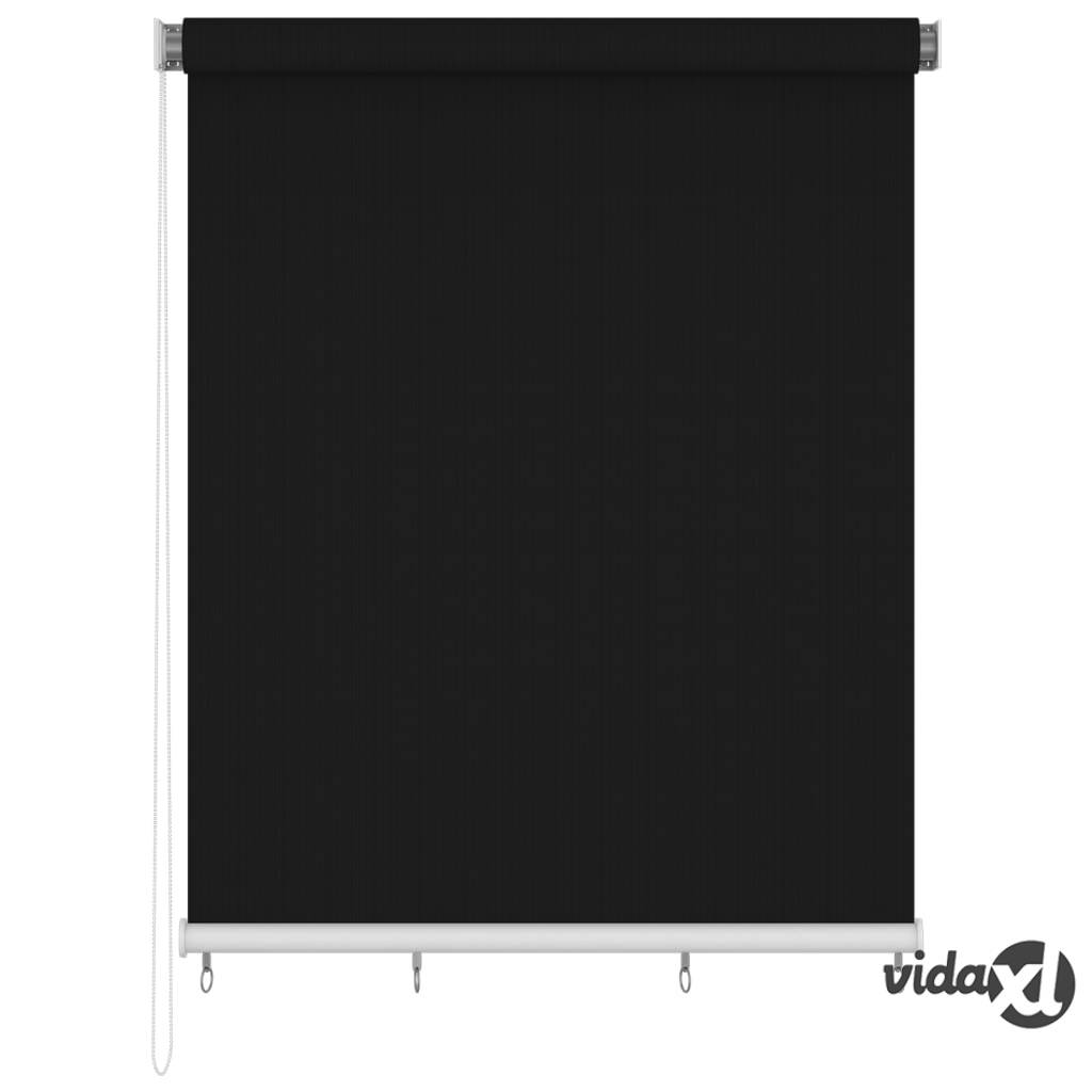 vidaXL Outdoor Roller Blind 220x230 cm Black