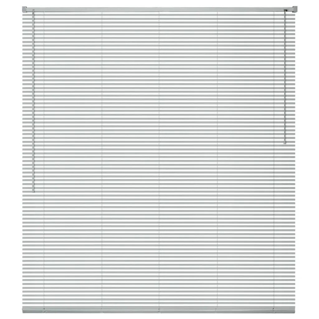 vidaXL Store Aluminium 80 x 130 cm Argenté