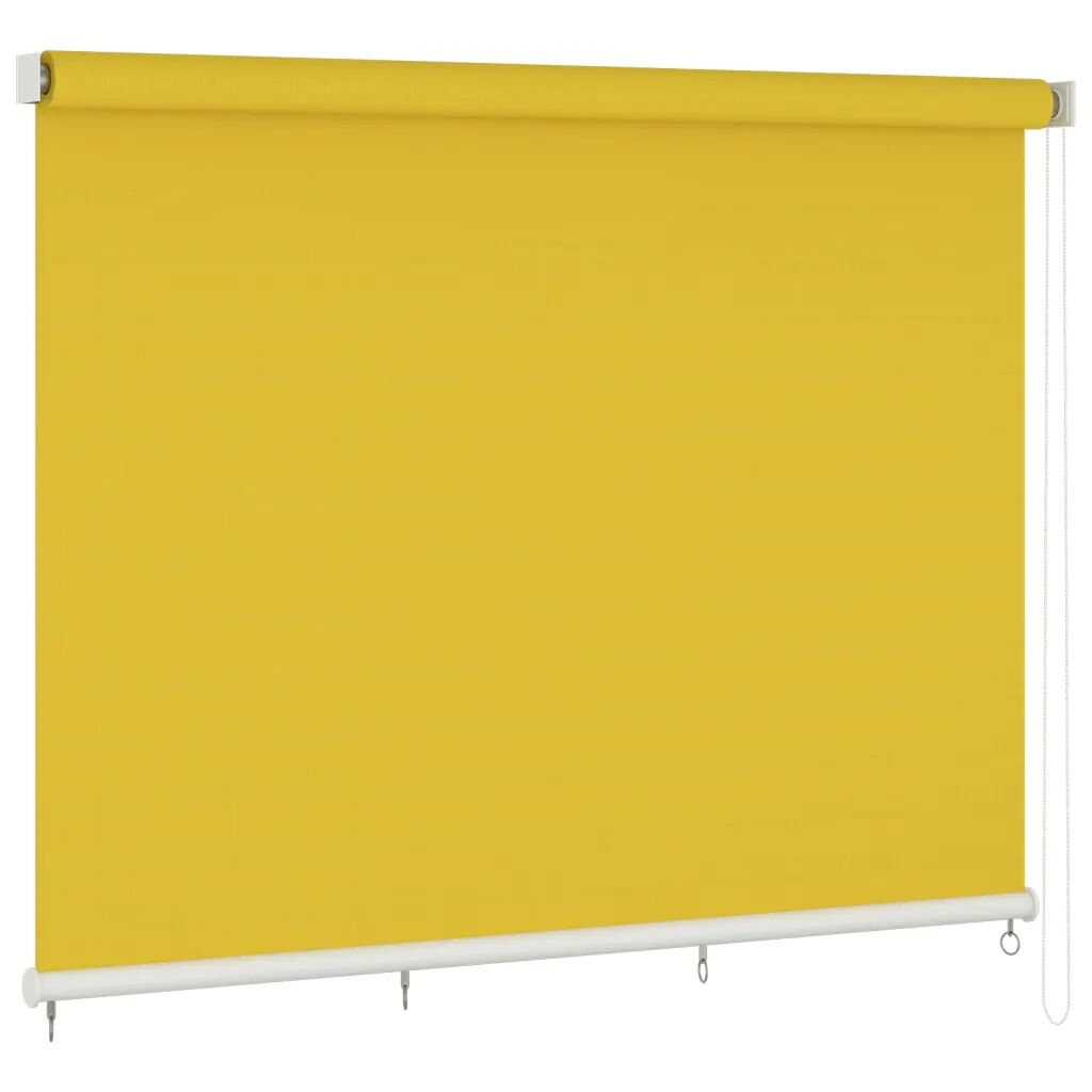 vidaXL Store roulant d'extérieur 350x140 cm Jaune