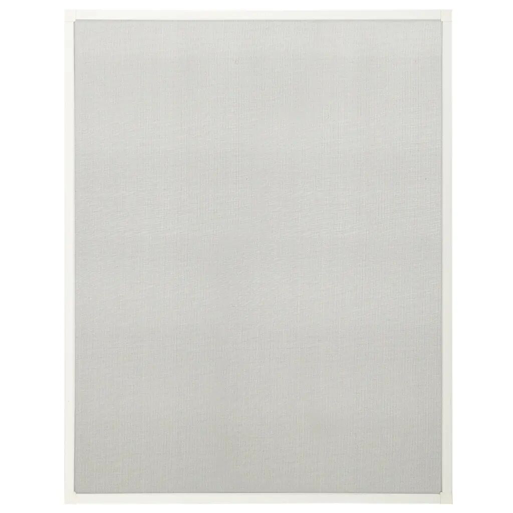 vidaXL Moustiquaire pour fenêtre Blanc 90x120 cm