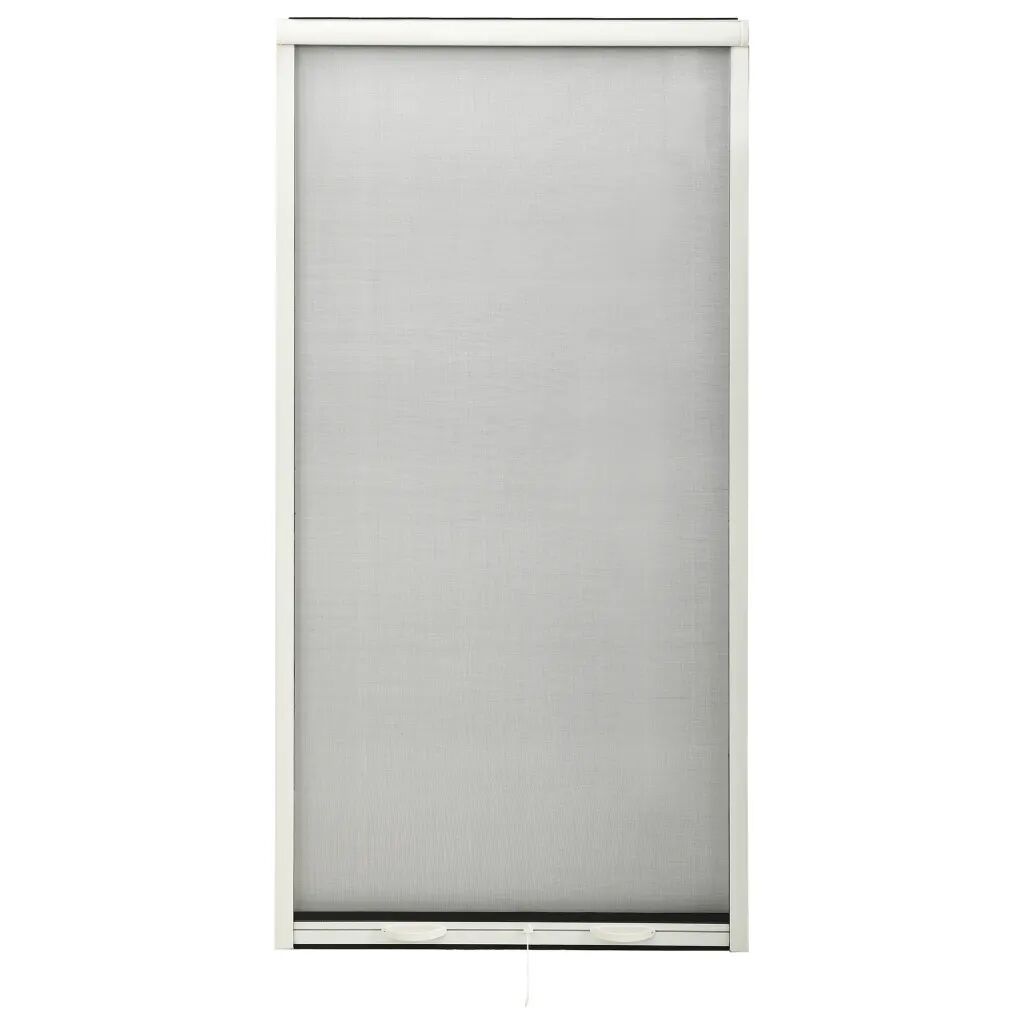 vidaXL Moustiquaire à rouleau pour fenêtres Blanc 70x150 cm