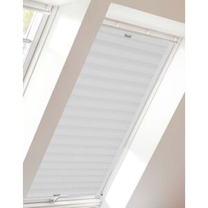 sunlines Dachfensterplissee »StartUp Style Crush«, Lichtschutz, verspannt,... weiss + weiss  141,7 cm