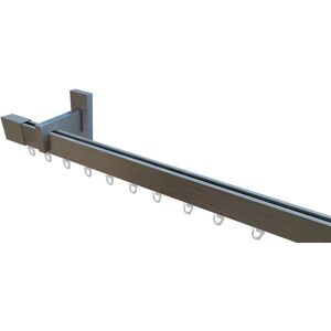 indeko Innenlaufschiene »Trend-Line«, 1 läufig-läufig, Wunschmasslänge edelstahl-op  L: 310 cm   Ø 35 mm