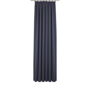 Wirth Vorhang »Uni Collection light«, (1 St.), nach Mass dunkelblau  195 cm