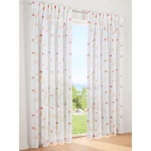 heine home Gardine, (1 St.) weiss-orange  245 cm