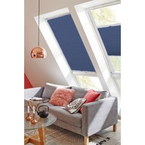 sunlines Dachfensterplissee »StartUp Style Honeycomb VD«, abdunkelnd,... blau + weiss  73,9 cm