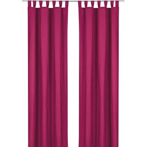 Weckbrodt Vorhang »Sento«, (1 St.) himbeere  230 cm