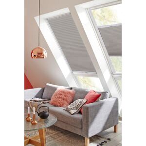 sunlines Dachfensterplissee »StartUp Style Honeycomb TL«, Lichtschutz,... grau + weiss  79,5 cm