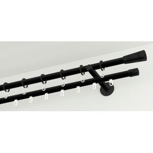 GARDINIA Gardinenstange »Innenlauf I«, Fixmass, Serie Einzelprogramm Chicago... schwarz/matt  L: 160 cm   Ø 20 mm