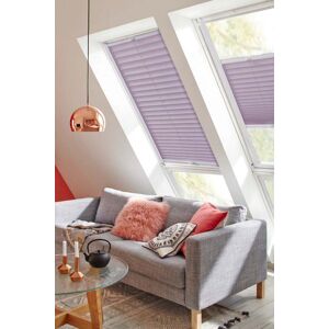 sunlines Dachfensterplissee »Classic Style Crepe«, Lichtschutz, verspannt,... 1x flieder + 1x weiss Größe 100 cm