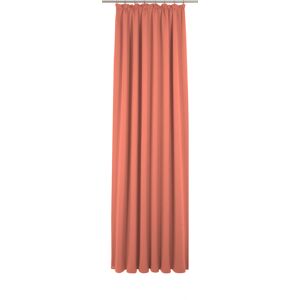 Wirth Vorhang »Uni Collection light«, (1 St.), nach Mass orange Größe 225 cm