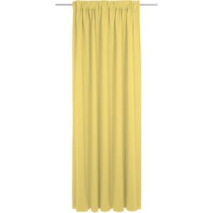 Wirth Vorhang »Uni Collection light«, (1 St.), nach Mass gelb Größe 235 cm